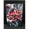 Image 1 : ROBERT DOWNY JR SIGNED IRON MAN 11 X 18 CANVAS WITH COA