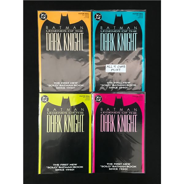 LOT OF 4 BATMAN DARK NIGHT COMICS (DC COMICS)
