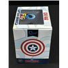 Image 2 : CHRIS EVANS SIGNED CAPTAIN AMERICA FIGURE (KB COA)