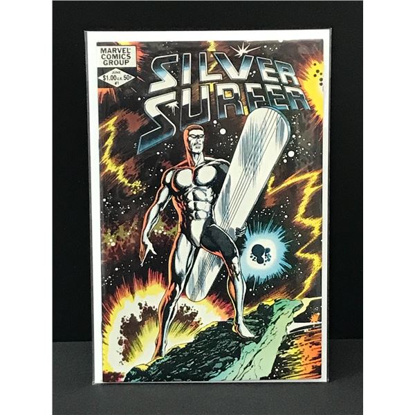 MARVEL COMICS NO.1 SIVLER SURFER
