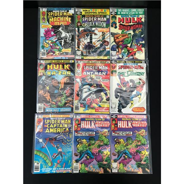 LOT OF 9 COMICS VARIOUS TITLES