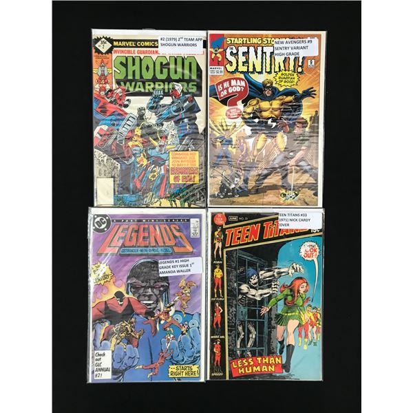 LOT OF 4 COMICS VARIOUS TITLES