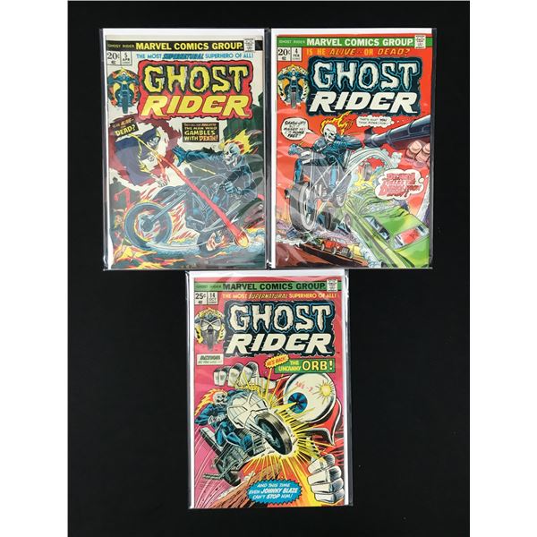 LOT OF 3 GHOST RIDER COMICS (MARVEL COMICS)