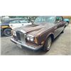 Image 14 : 1976 ROLLSROYCE SILVER SHADOW II SVR 8 4 DOOR SEDAN BROWN VIN SRE26525