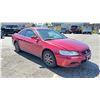 Image 7 : 2002 HONDA ACCORD SE, 2 DOOR COUPE, RED, VIN 1HGCG310X2A800957