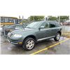 Image 1 : 2004 VOLKSWAGEN TOUAREG, 4 DOOR SUV, GREEN, VIN WVGCM67L04D032431