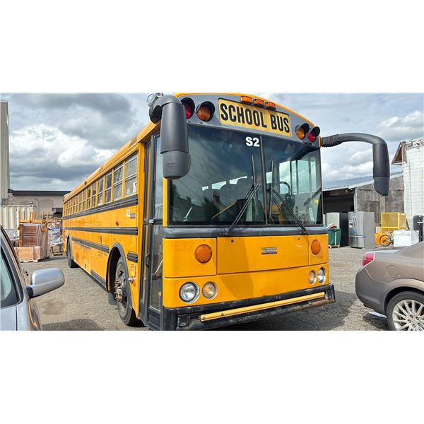 2006 THOMAS SCHOOL BUS, 2DR 84 PASS BUS, YELLOW, VIN 1T7YU3A2461162325