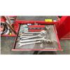 Image 2 : WATERLOO 2 DRAWER PORTABLE TOOLBOX WITH ASSORTED TOOL CONTENTS 27" X 18" X 32"