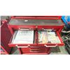 Image 8 : 2-PC 19 DRAWER PORTABLE TOOLBOX WITH ASSORTED TOOLS CONTENTS INCLUDING; SOCKET SETS, GAUGES, TAP &