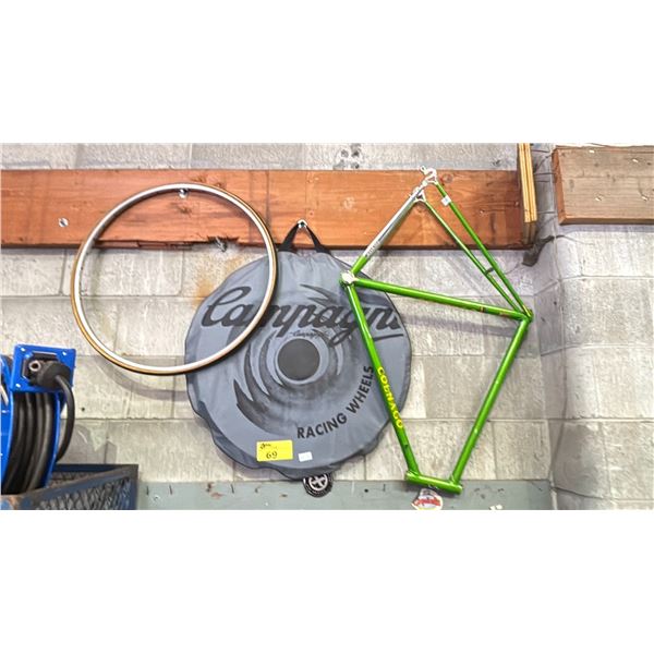 COLNAGO BIKE FRAME & BIKE WHEELS
