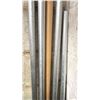 Image 2 : ASSORTED METAL PIPES FROM 7' - 10' IN LENGTH & 7' CARDBOARD TUBE