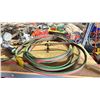 Image 2 : 4 ASSORTED PSI GAUGES WITH ACETYLENE HOSE & TORCH