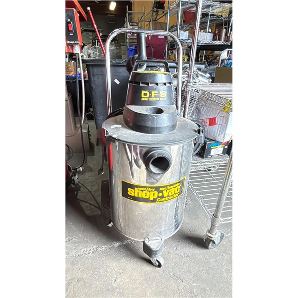 SHOP-VAC CONTRACTOR STAINLESS STEEL WET/DRY VACUUM MODEL 464