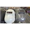 Image 3 : 4 ASSORTED WELDING MASKS
