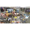 Image 1 : SHELF OF DRILL BITS, STAPLE GUN, GREASE PUMPS, FILES, SPADE DRILL BITS & MORE