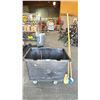 Image 1 : PAIR OF SCRUB BRUSHES & CONTENTS OF ROLLING BIN *BIN NOT INCLUDED*