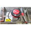 Image 1 : SNAP ON 13W FLUORESCENT ANGLE LIGHT & 30' METAL CORD REEL