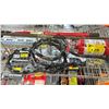 Image 2 : FARM JACK, FIRE EXTINGUISHER & CHAIN WITH CLAMP HOOK