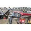 Image 4 : FARM JACK, FIRE EXTINGUISHER & CHAIN WITH CLAMP HOOK