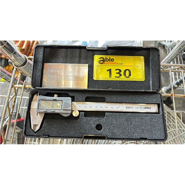 83071 ULTRA PRO DIGITAL CALIPER IN A HARD TRANSPORT CASE