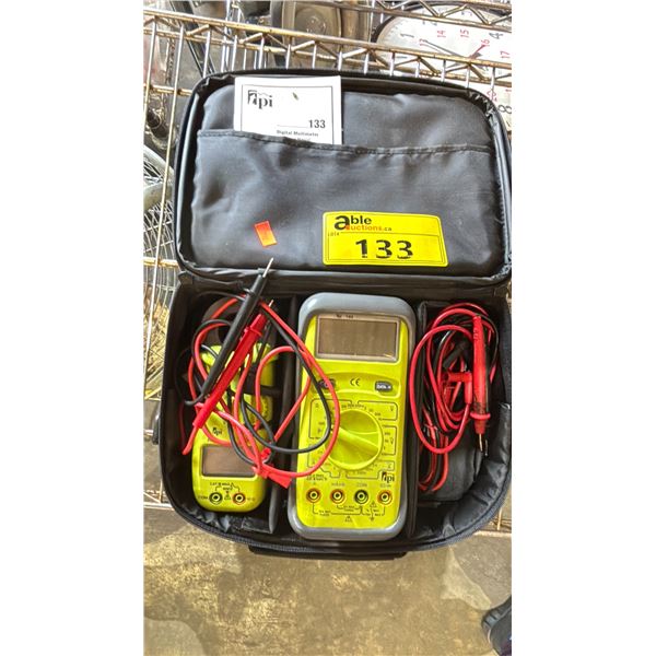 TPI 133 DIGITAL MULTIMETER IN SOFT TRANSPORT CASE