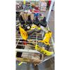 Image 1 : DEWALT BATTERY OPERATED HAND TOOLS WITH 5 DEWALT BATTERIES & 2 MAKITA BATTERIES