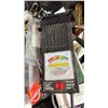 Image 3 : BIN OF INDUSTRIAL GOODS - SCHUMACHER BATTERY TESTER, HARDWARE, LOCKS, CLAMPS, GAUGES & MORE