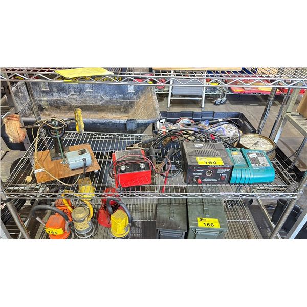 PYRAMIS REGULATED POWER SUPPLY, MAKITA BATTERY CHARGER, HEAVY DUTY GAUGE, SNAP ON MULTIMETER & MORE