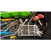 Image 3 : STORAGE BIN OF INDUSTRIAL GOODS - SMALL HAND TOOLS, SCREWDRIVERS, CUTTERS, PLIERS, SOCKETS & MORE