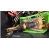 Image 4 : STORAGE BIN OF INDUSTRIAL GOODS - SMALL HAND TOOLS, SCREWDRIVERS, CUTTERS, PLIERS, SOCKETS & MORE