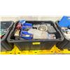 Image 1 : STORAGE BIN OF INDUSTRIAL GOODS - HEAVY DUTY DRILL BITS, SMALL PARTS ORGANIZERS WITH CONTENTS,
