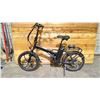 Image 2 : NO NAME BLACK 6 SPEED ELECTRIC BIKE WITH KEY & CHARGER *TESTED WORKING/ 343KMS*