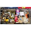 Image 2 : TWO BOXES OF INDUSTRIAL GOODS - ELECTRICAL, SWITCHES, PLUGS, ADAPTERS & MORE