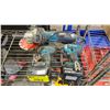 Image 1 : MAKITA DRILLS WITH BATTERIES & ELECTRIC ANGLE GRINDER