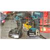 Image 2 : MAKITA DRILLS WITH BATTERIES & ELECTRIC ANGLE GRINDER