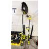 Image 1 : RYOBI BATTERY POWERED YARD TOOLS ( ONE BATTERY INCLUDED )