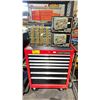 Image 1 : CRAFTSMAN MOBILE TOOL CHEST WITH 3 PARTS ORGANIZERS *NO KEY*