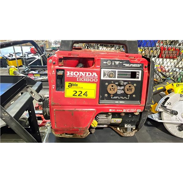 HONDA EX 800 PORTABLE GENERATOR