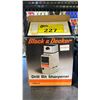 Image 2 : TWO HUSKY 20" TOOL CADDIES AND A BLACK & DECKER DRILL BIT SHARPENER
