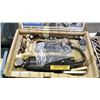 Image 2 : METAL TOOL BOX, DREMEL MOTO TOOL, AIR SPRAY GUN KIT & DREMEL SHAPER/ROUTER TABLE