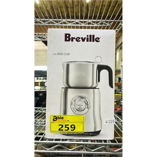 BREVILE THE MILK CAFE MILK FROTHER & TWO PICKLEBALL PADDLES