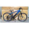 Image 1 : E-RIDE MOUNTAIN BLUE 6 SPEED ELECTRIC BIKE *NO KEY/NO CHARGER/CORD DETACHED/WORKING CONDITION