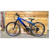 Image 2 : E-RIDE MOUNTAIN BLUE 6 SPEED ELECTRIC BIKE *NO KEY/NO CHARGER/CORD DETACHED/WORKING CONDITION