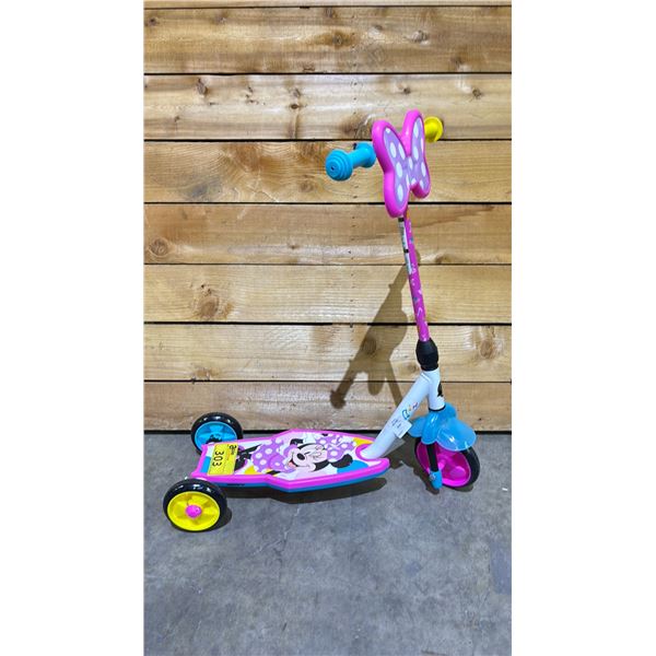 HUFFY DISNEY MINNIE MOUSE KIDS SCOOTER