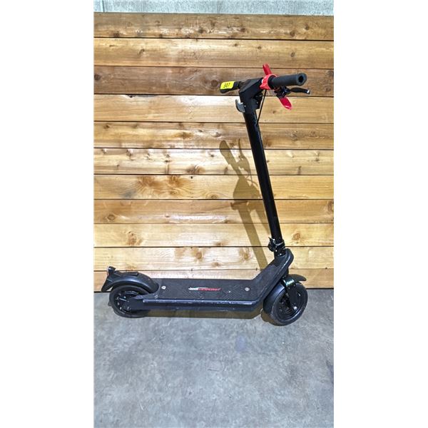 ADRENALINE KICK X9 FOLDING E-SCOOTER WITH BATTERY (UNKNOWN WORKING CONDITION)