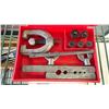 Image 2 : SNAP ON TF-5 DOUBLE FLARING TOOL KIT IN A HARD TRANSPORT CASE