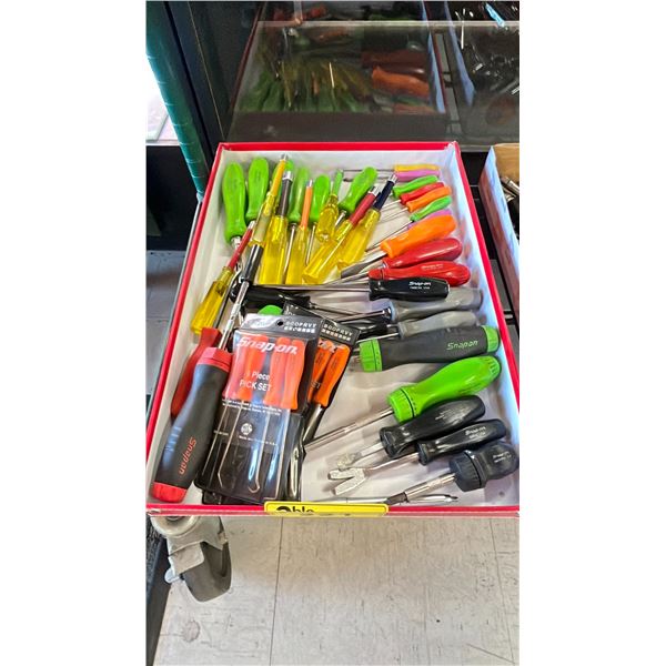 SNAP ON SCREWDRIVERS, PICKS & RATCHETING SCREWDRIVERS