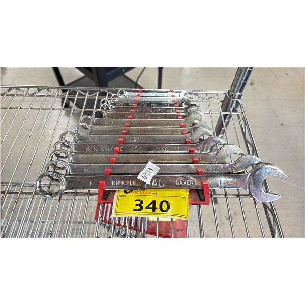 MAC TOOLS COMBINATION WRENCH SET