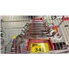 Image 1 : SNAP ON COMBINATION WRENCH SET *SOME MISSING*