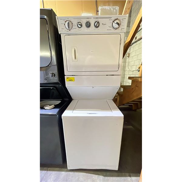 WHIRLPOOL 27" W STACKING WASHER & DRYER